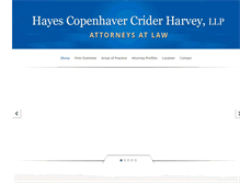Tablet Screenshot of hcclaw.com